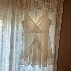 White dress from TJmaxx never worn!